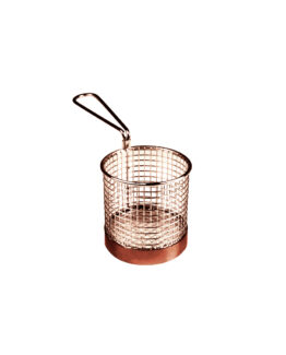 Antique Copper Serving Basket