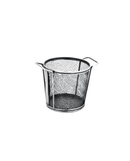 Double Handle Mini Serving Basket Stainless Steel