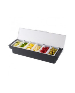 Black Condiment Holder